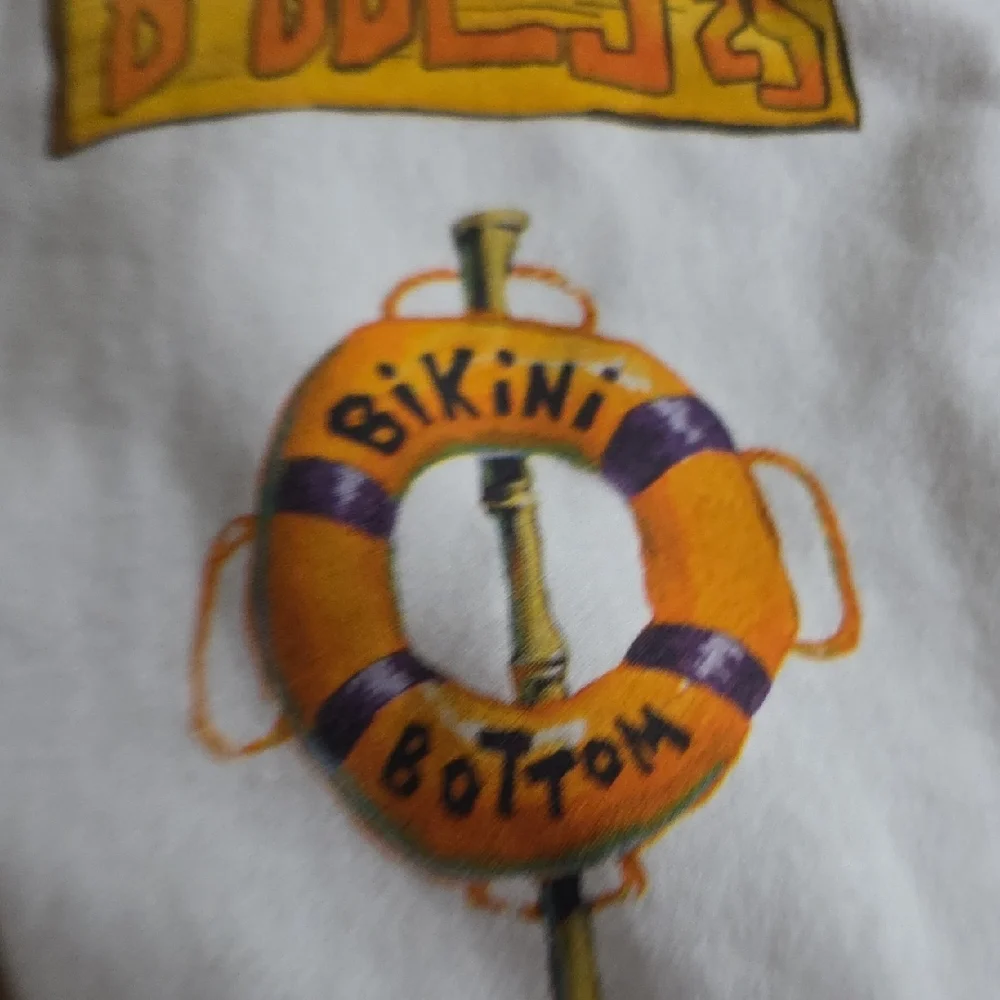 SpongeBob White Hoodie - Picture 8 of 13